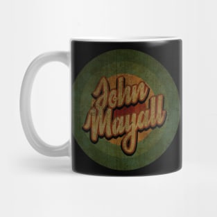 Circle Retro Vintage John Mayall 80s Mug